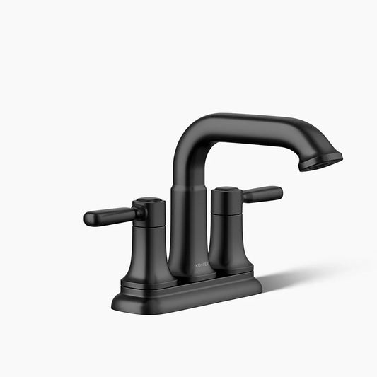 Kohler Ealing Centerset Lav Faucet (Matte Black)