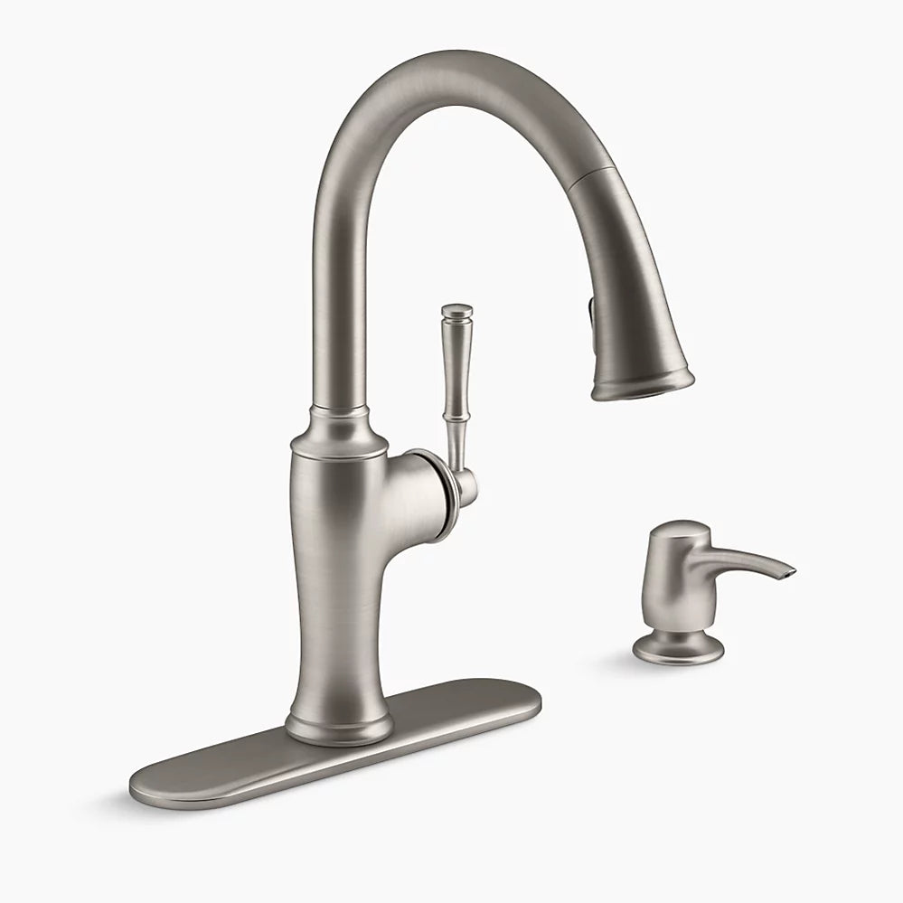Kohler Cardale Pull-Down Kitchen Faucet (Vibrant Stainless)