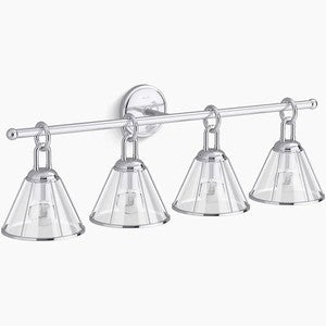 Kohler Terret 4 Light Sconce (Polished Chrome)