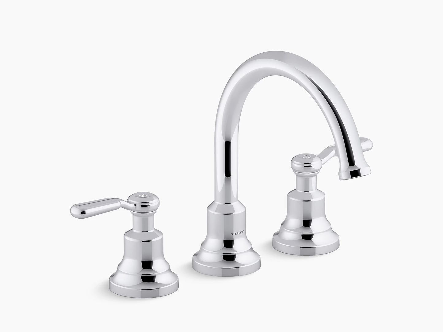 Kohler Ludington Deck Mount Bath Filler (Polished Chrome)