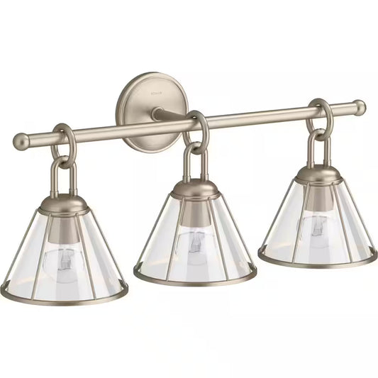 Kohler Terret 3 Light Sconce (Brushed Bronze)