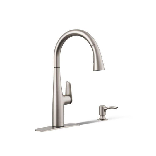 Kohler Easmor Pull-Down Kitchen Faucet (Vibrant Stainless)