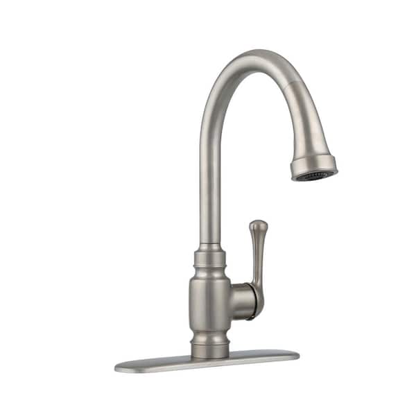 Kohler Carmichael Pull-Down Kitchen Faucet (Vibrant Stainless)