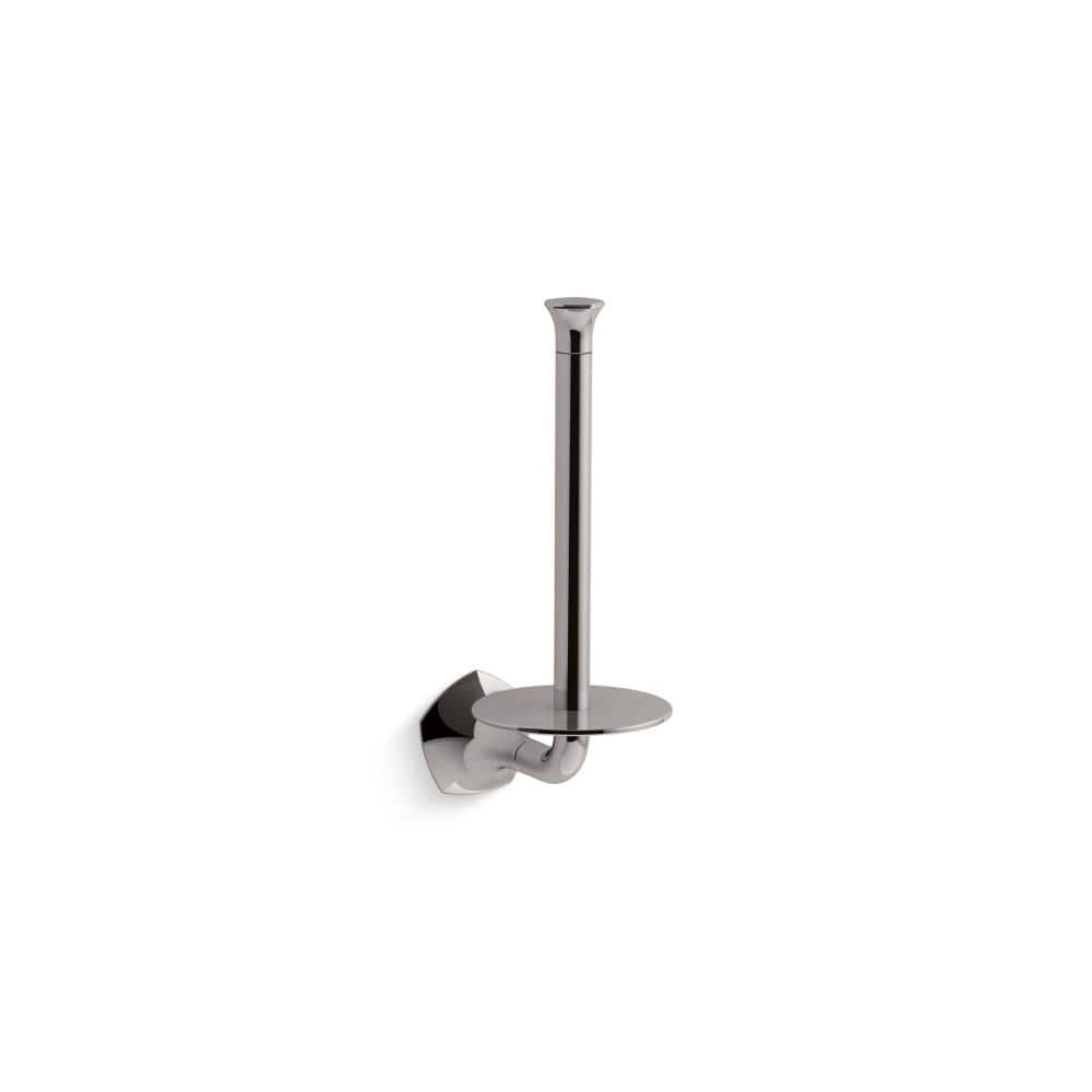 Kohler Occasion Vertical Toilet Tissue Holder (Vibrant Titanium)