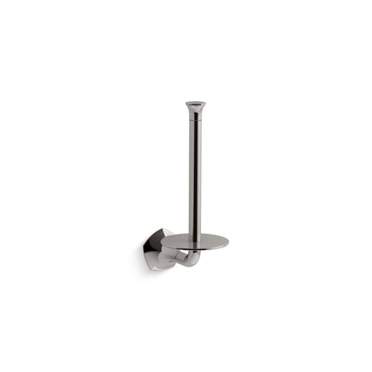 Kohler Occasion Vertical Toilet Tissue Holder (Vibrant Titanium)