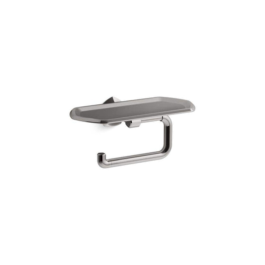 Kohler Occasion Covered Toilet Tissue Holder (Vibrant Titanium)
