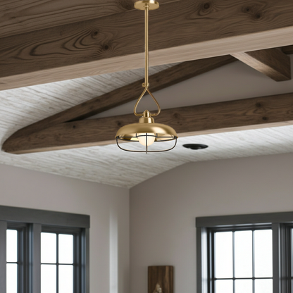 Kohler Modern Farm 1 Light Pendant (Moderne Brushed Gold)